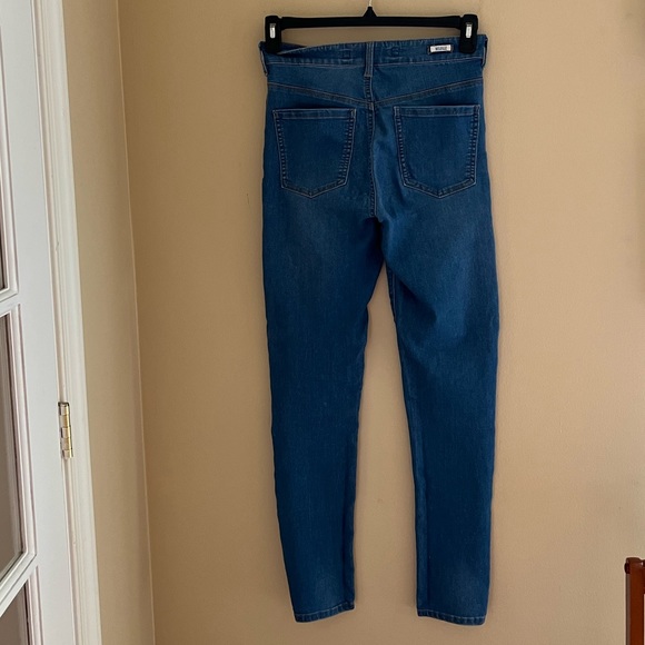 👖MELVILLE: Women’s size 30, blue straight leg jeans w/pockets, preowned. - Picture 7 of 8